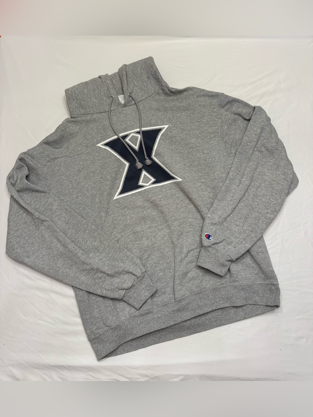 Xavier University Gray Hoodie- Champion